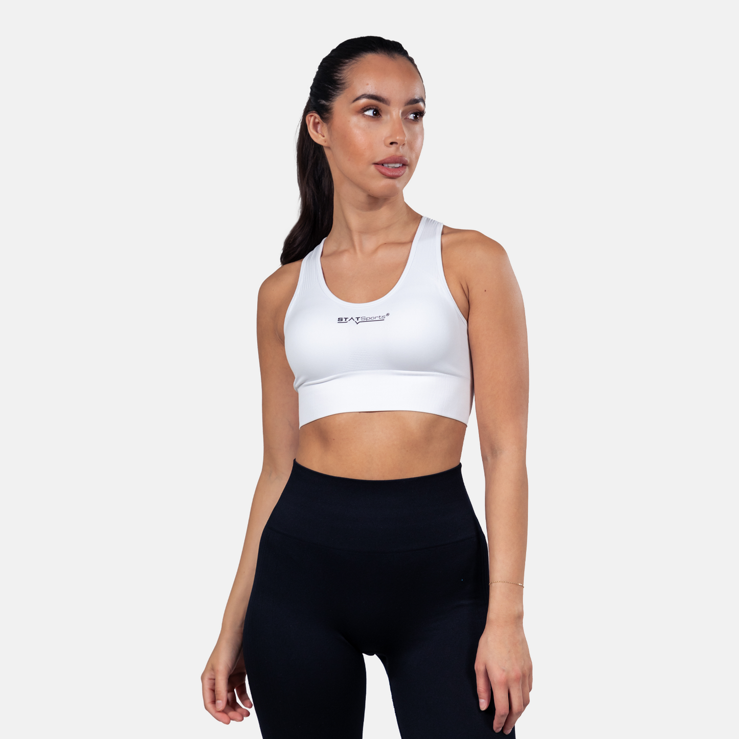 STATSports Women's Performance Sports Bra - White
