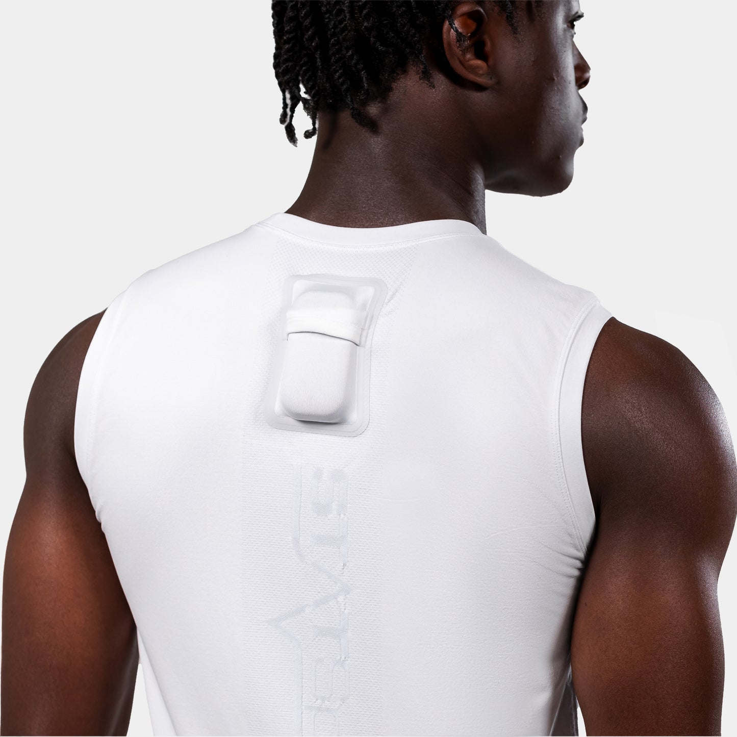 STATSports Performance Sleeveless Baselayer - White
