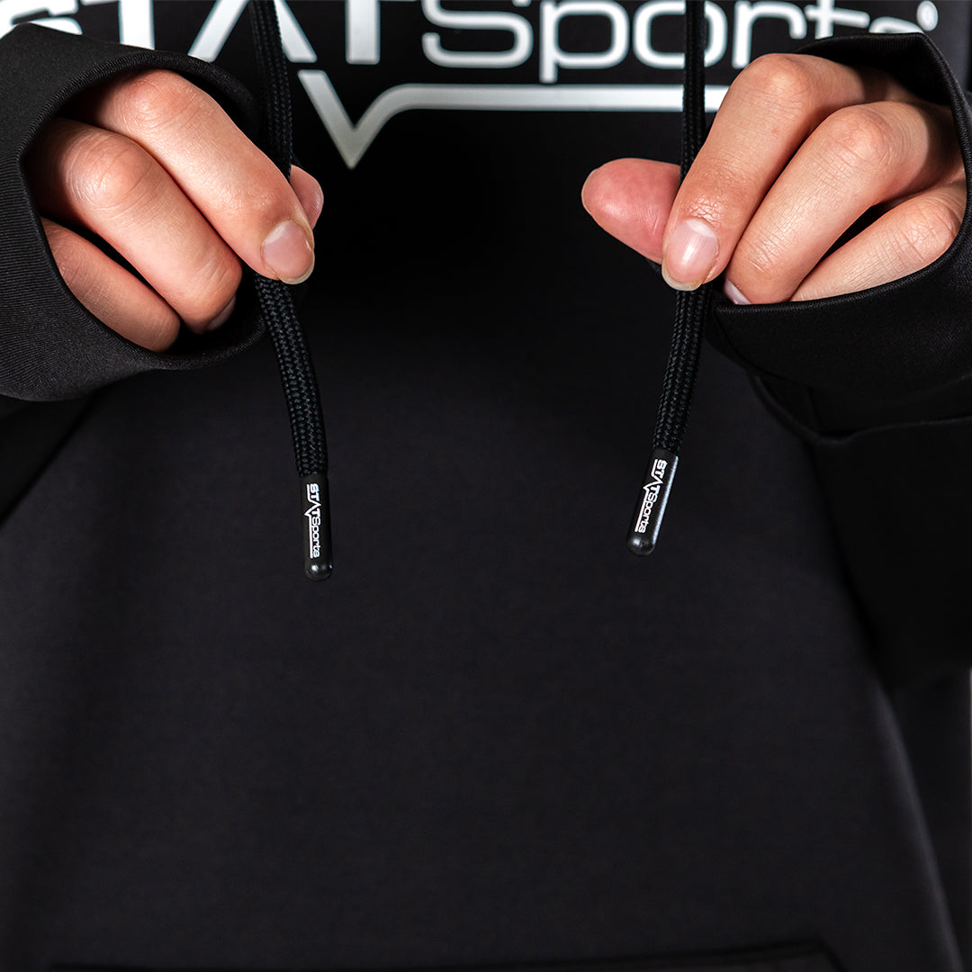 Felpa con cappuccio STATSports Premium Tech - Logo bianco