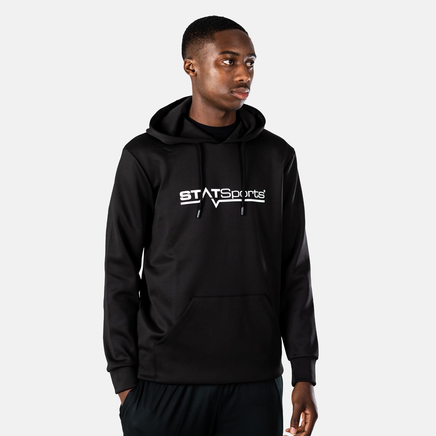 Felpa con cappuccio STATSports Premium Tech - Logo bianco