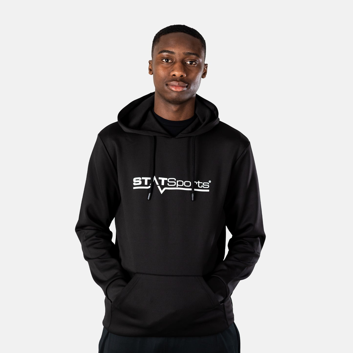 Felpa con cappuccio STATSports Premium Tech - Logo bianco