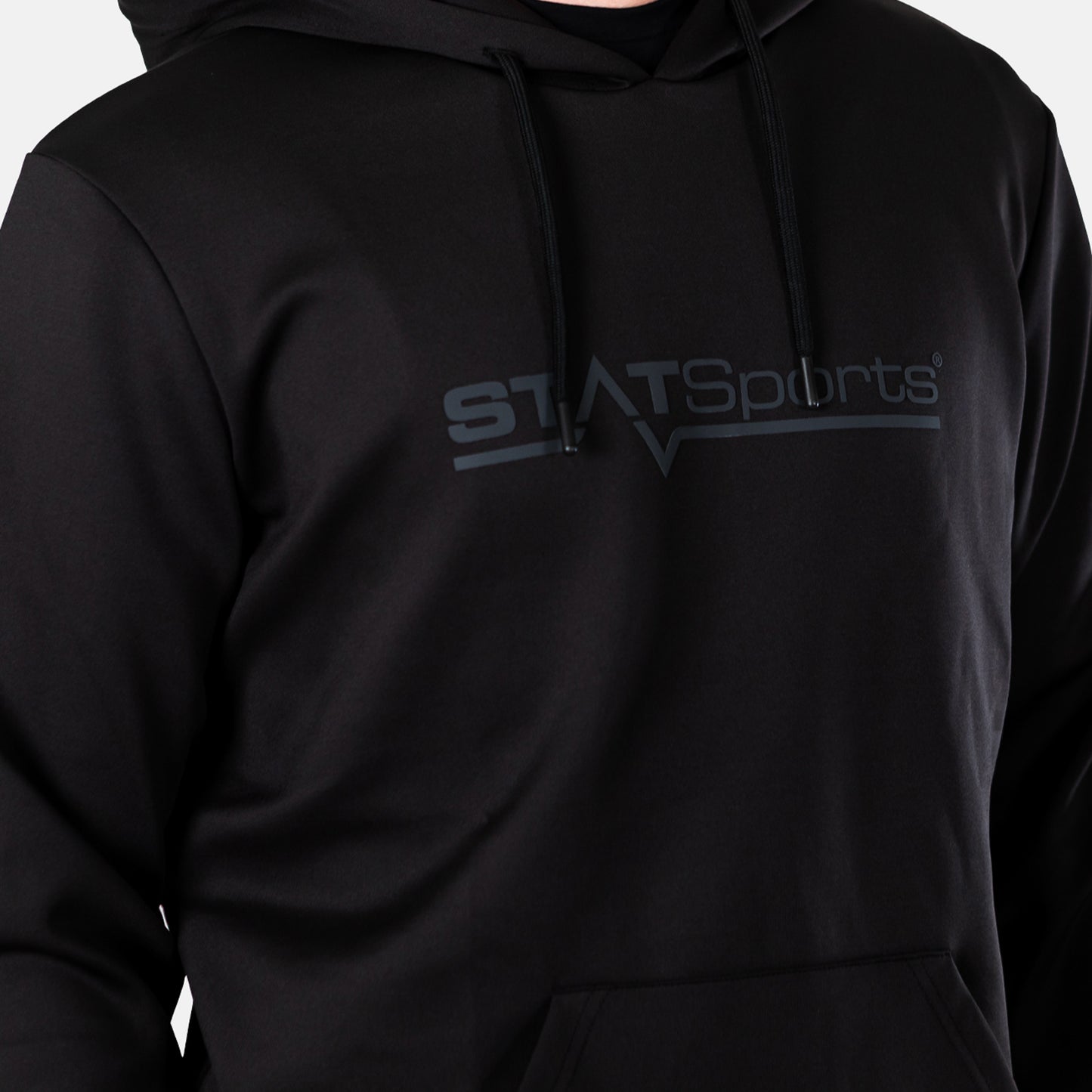 Felpa con cappuccio STATSports Premium Tech - Logo grigio
