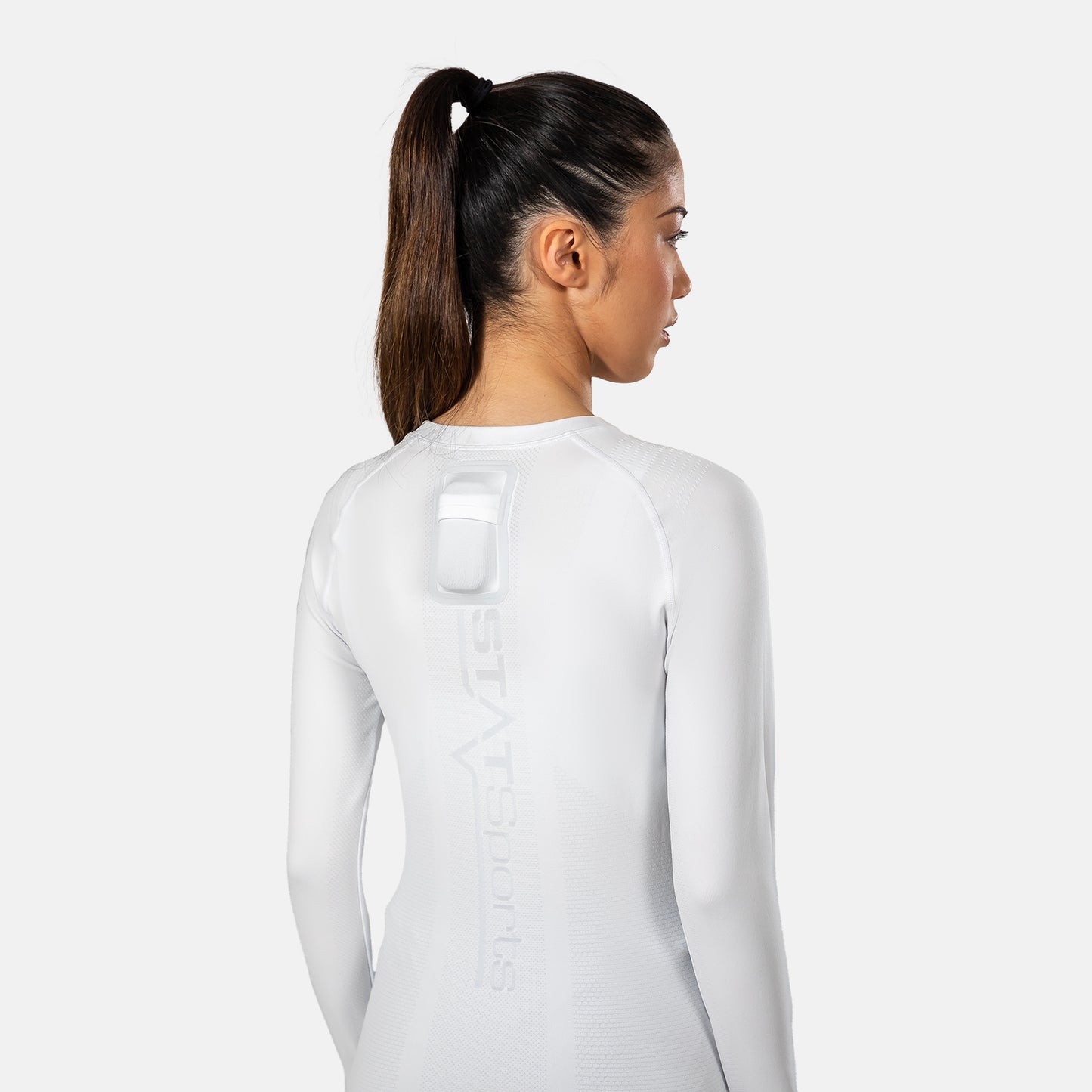 STATSports Performance Long Sleeve White Baselayer