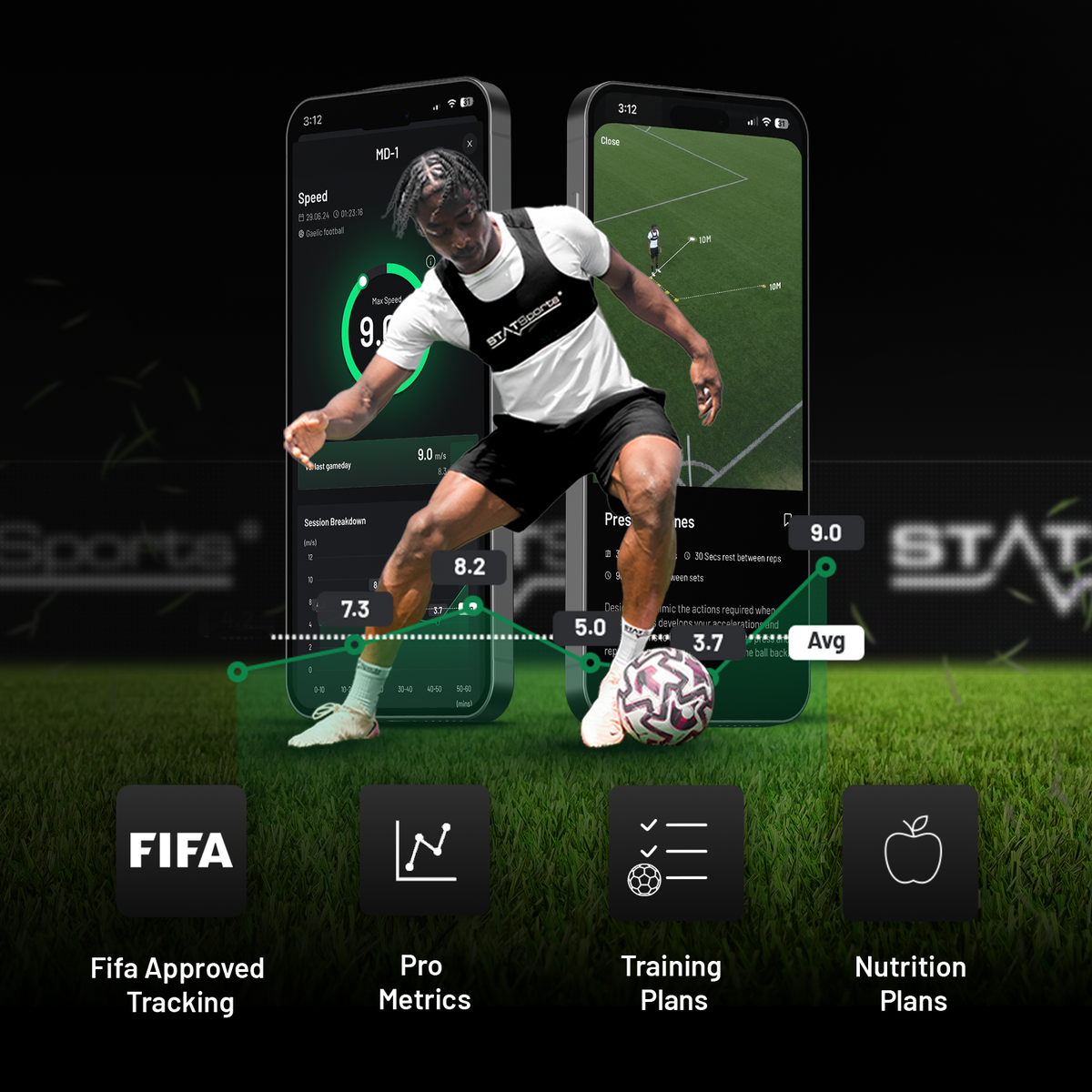 STATSports Academy | GPS Performance Tracker