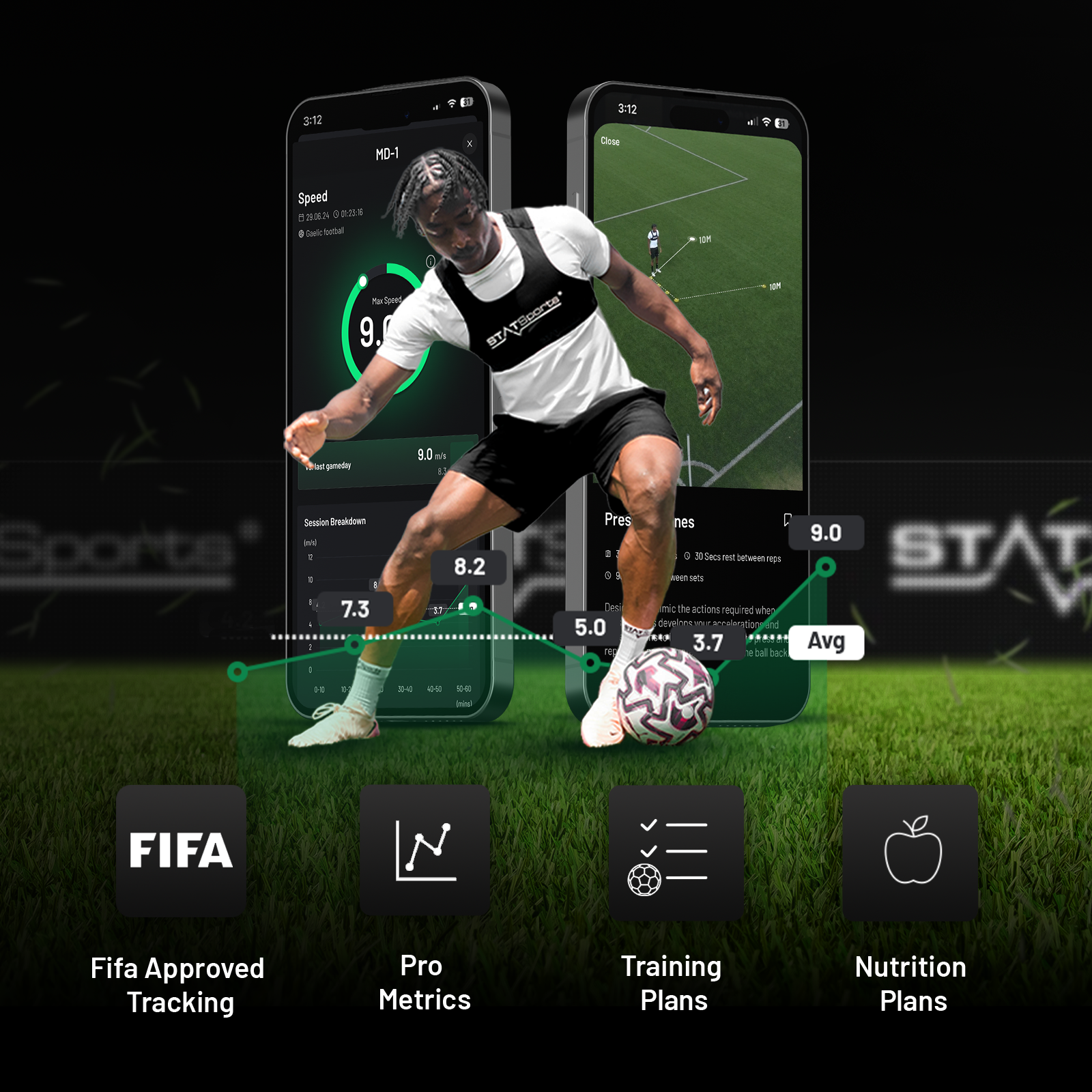 STATSports Academy | GPS Performance Tracker