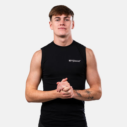 STATSports Performance Ärmelloses Baselayer – Schwarz