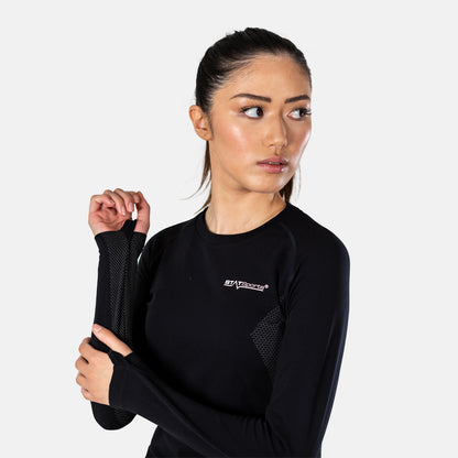 STATSports Performance Langarm-Baselayer in Schwarz