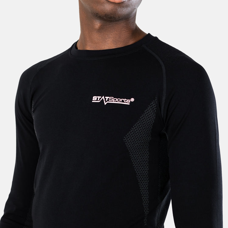 STATSports Performance Long Sleeve Black Baselayer